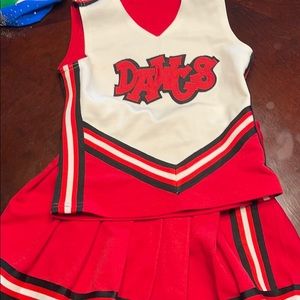 Dawgs Girls Cheer Uniform- Top and Skirt